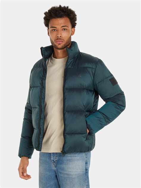 calvin klein daunenjacke herren blau|More.